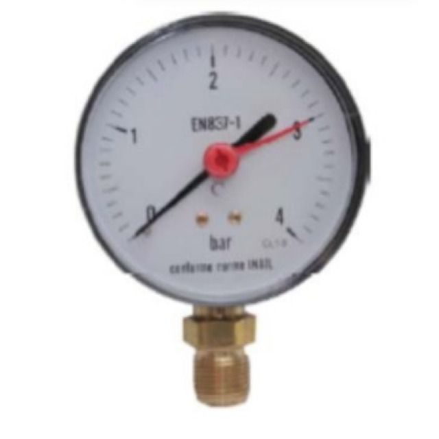 Manometro attacco radiale
3/8" D80 10bar