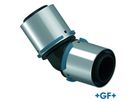 GF Uponor S-Press Gomito 45°