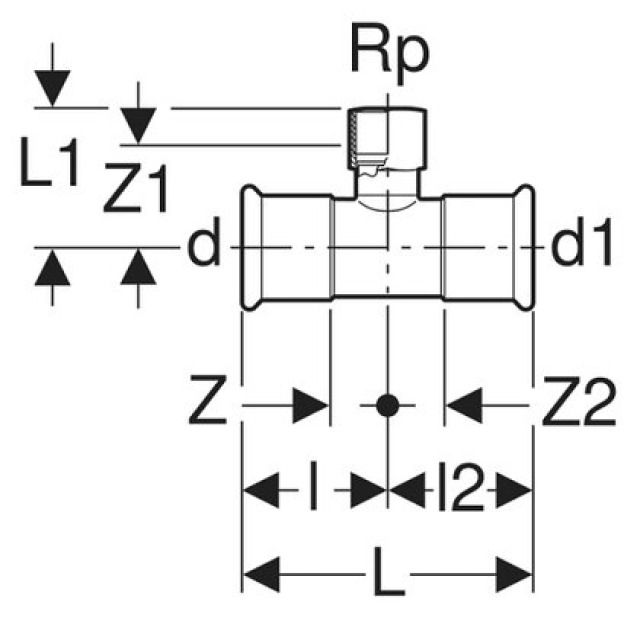 MPF-G Tee
filetto femmina 34063
d 54-1/2"-54"