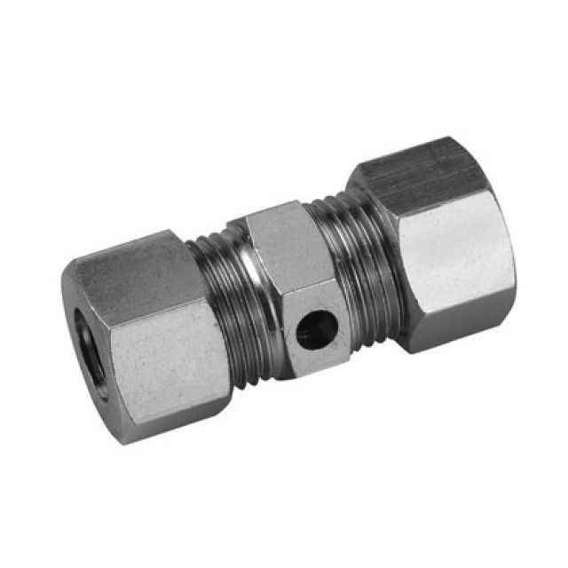 AF SCHRAUBVERBINDER MESSING
263.051.008 VERNICKELT    8 MM