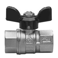 Valvola a sfera con farfalla in alluminio  F/F