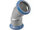 Geberit Mapress Curva acciaio inox 60°