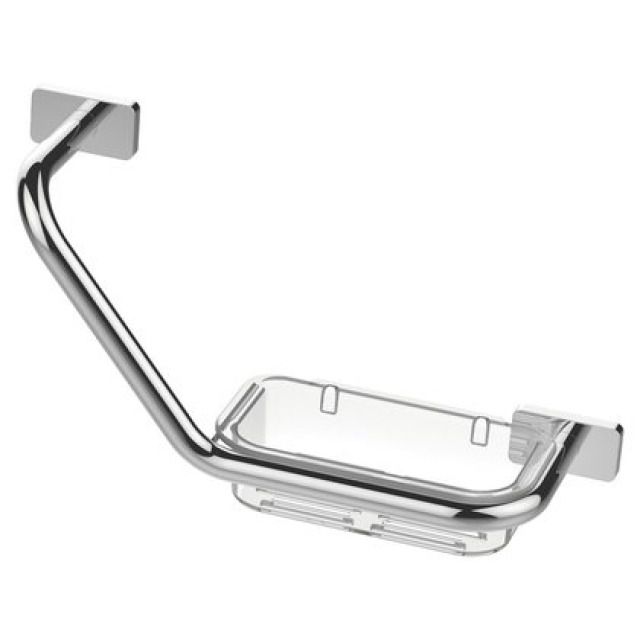 Wannengriff Chic 22
abgewinkelt, Kunstoffkorb klar
verchromt