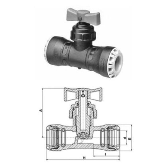 PLASSON GRADSITZVENTIL
3410                25 X 25 MM