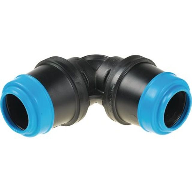 HAWLE curva 90° ad innesto
POM 6420
d PE 63 PN 16