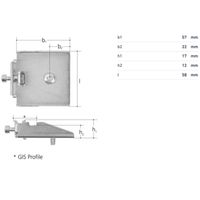 JRG adattatore GIS acciaio 5917.001