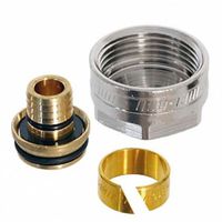 Raccordo a compressione con cono Euro 3/4"