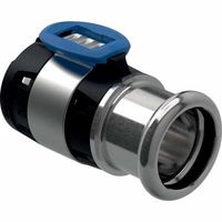 Pezzo adattore Geberit FlowFit-Mapress, con manicotto a pressare