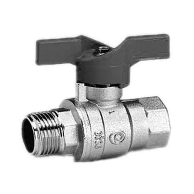 PROFITEC valvola sfera F x M
farfalla rossa 52/1 DN. 11/4"