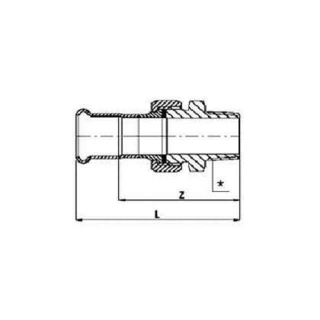 PROFITEC STEELP bocchettone FM
384035000     35-1 1/4"