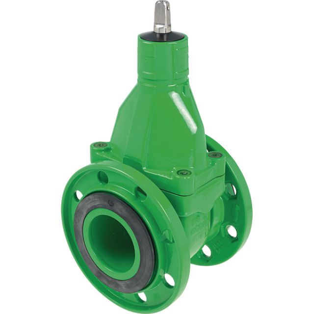 HAWLE ABWASSERSCHIEBER 4013
INKL. LOSFLANSCHEN ZUGFEST
DN100    L=190MM    PN10