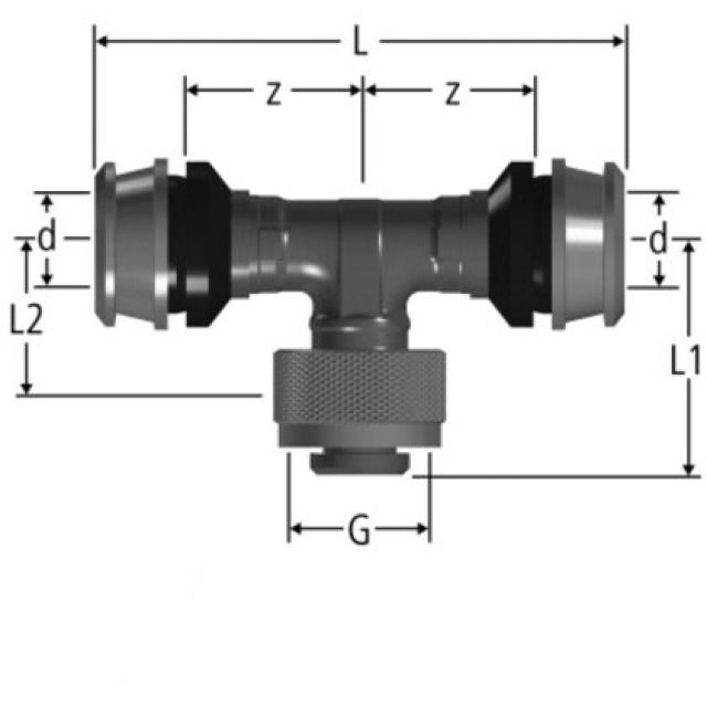 OPTIFLEX FLOWPRESS T-STÜCK
MASTERFIX 84272.21 16 MM