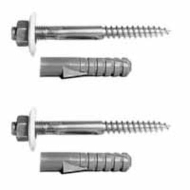 Bullone con bussola set à 2
120 mm, bussola in plastica
Colori: senza colore