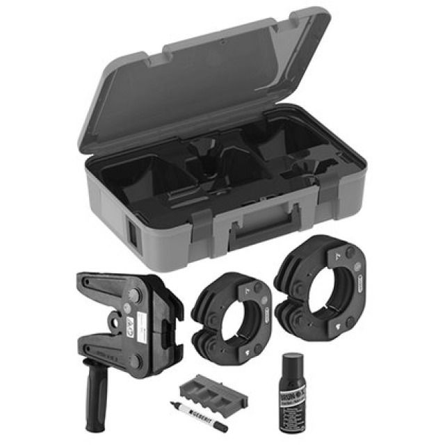 GEBERIT MP SET DI GANASCE A
CATENA [2XL] 691.188
d76.1 / 88.9 MM, IN VALIGIA