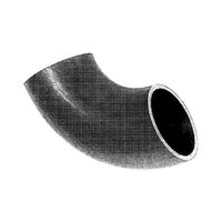 Curva bollitore, senza saldatura, 3d 90°