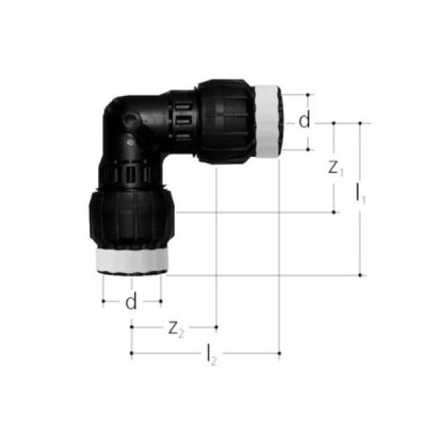 SANIPEX MT gomito 90°
4670.063
63 mm