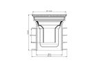 Dallmer PRONTO rotondo
Sgocciolatoio a pavimento
700063-R, DN100, 120 mm