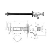JRG, 7040, Rubinetto da giardino antigelo, PN 16, cromato
