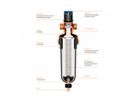 JRGURED Combi Hauswasserstation
DN32, O. Verschraubungen G11/2"
mit KS-Filterbecher
Werkseinstellung 4 bar
Rotguss