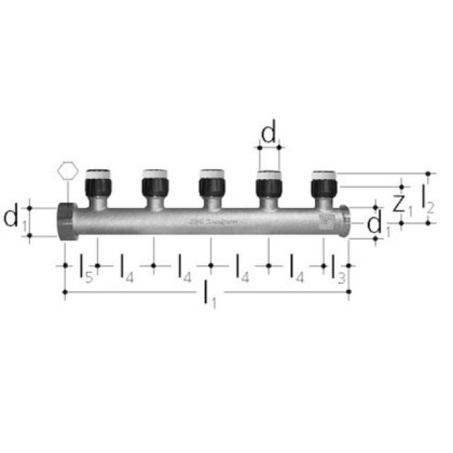 SANIPEX MT distributore 5 par.
4640.516
16 mm