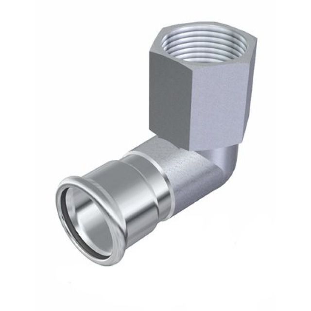 PROFITEC PRESSINOX - FIG. 7
GOMITO 90° CON FILETTATURA F
3/4" - 22 MM