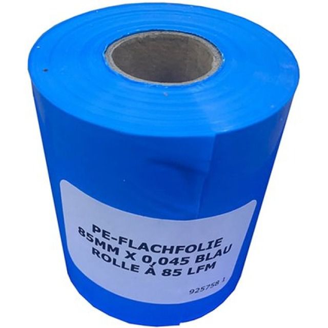 Folienband PE blau 85 mm
Länge ca. 85 m