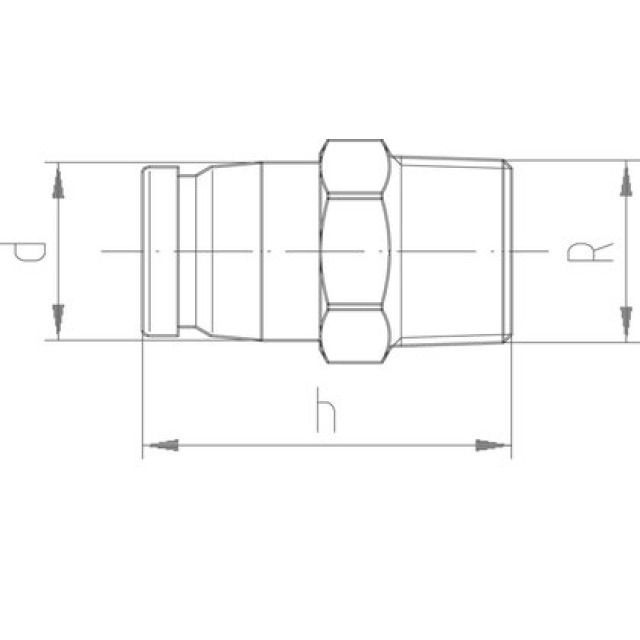 IFIT raccordo filett. maschio
762.102.266   16/20 mm x 3/4"
