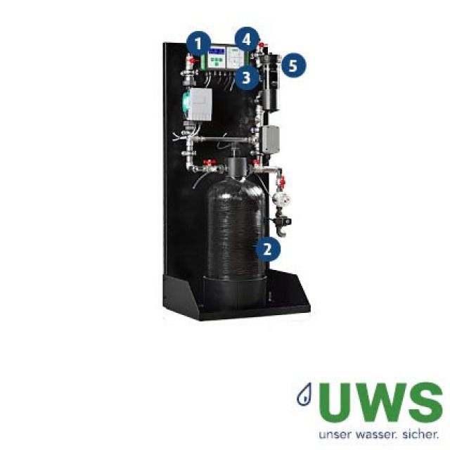 UWS Heaty Racun 100
Fülleistung: 1'200l/h
