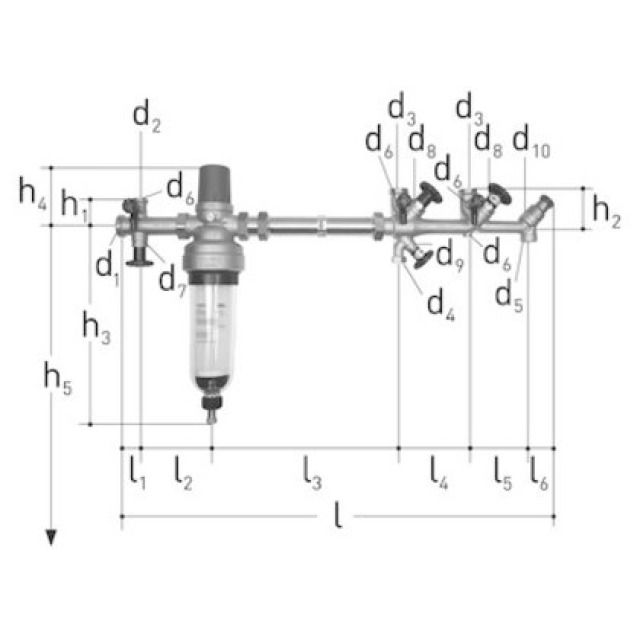 JRG LegioStop Batt. distrib. grup.combi
1531.480 1 1/2"-32-20-25-25