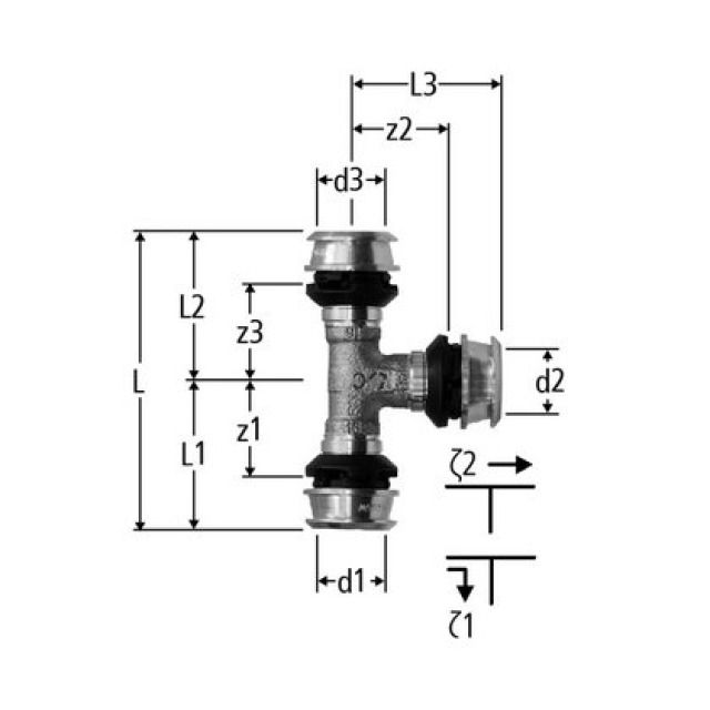 OPTIFLEX FLOWPRESS
T-STÜCK 84242.24 20x16x20 MM