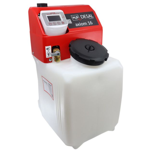 Elysator H2O DESAL® axiom 16L
Dispositivo automatico di reintegro
per il mantenimento della pressione
di acqua deionizzata, glicoli
e «acqua salina»