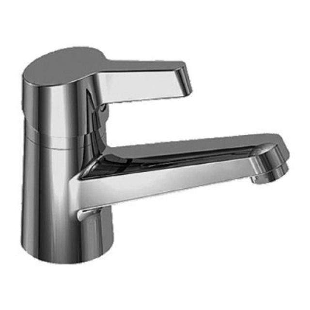 Miscelat. per lavabo SWAP
S 140 mm bocca fissa
tubi di collegamento 3/8"
eccentrica, senza piletta
gruppo acustico I
Colori: chromeline