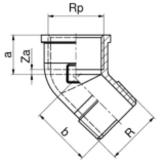 gomito 45° in bronzo
8121
1/2"
bronzo al silicio