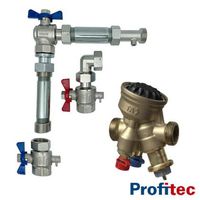 Set di contatori di calore Profitec verticale incl. IMI TA Compact P