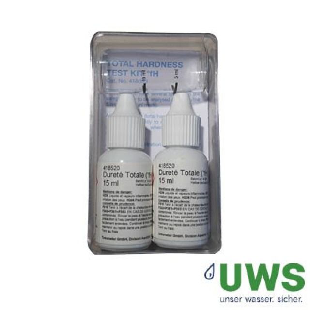 UWS Messbesteck zur Messung
der Wasserhärte
