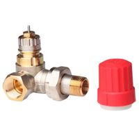 Danfoss, RA-N,  valvola termostatica a sede inclinata, sinistra