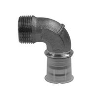 Mepla Curva 90° con filetto maschio