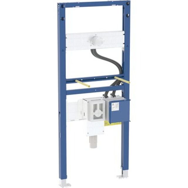 Waschtischelement Geberit
Duofix, Montagerahmen
Breite 50 cm, Höhe 130 cm
Füsse verstellbar
für Wandmischer Piave
und Brenta - mit Einbausifon
mit Unterputzfunktionsbox
ohne Abdeckplatte