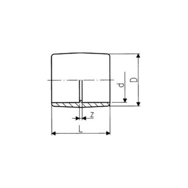 GF PVC manicotto
721 910 102
8 mm