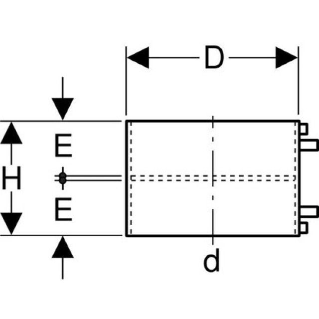 GEBERIT manicotto TERMO
saldare con indicatore 372.775
d 315