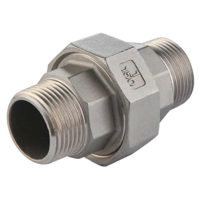 Raccordo per tubi M/M
3/8", tenuta conica
Acciaio inossidabile (1.4408)