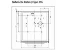 Armadio TRESOR KEMPER Fig. 216 Rubinetteria esterna