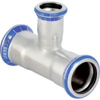 Geberit Mapress Pezzo a T acciaio inox ridotto