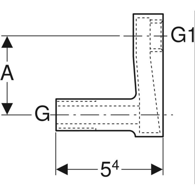 Raccordo eccentrico
3/8", 40 mm
Colori: cromato