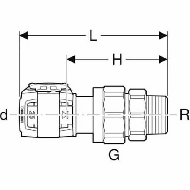 FLOWFIT RACCORDO PASSAGGIO FM
620.583   D=32  R=1"