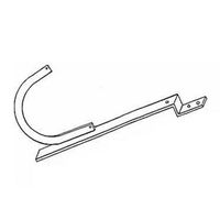 Supporti in legno tondi, piegati