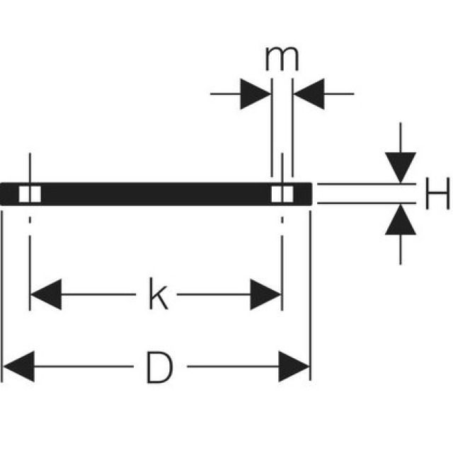 GEBERIT flangia cieca
370.748
d 200