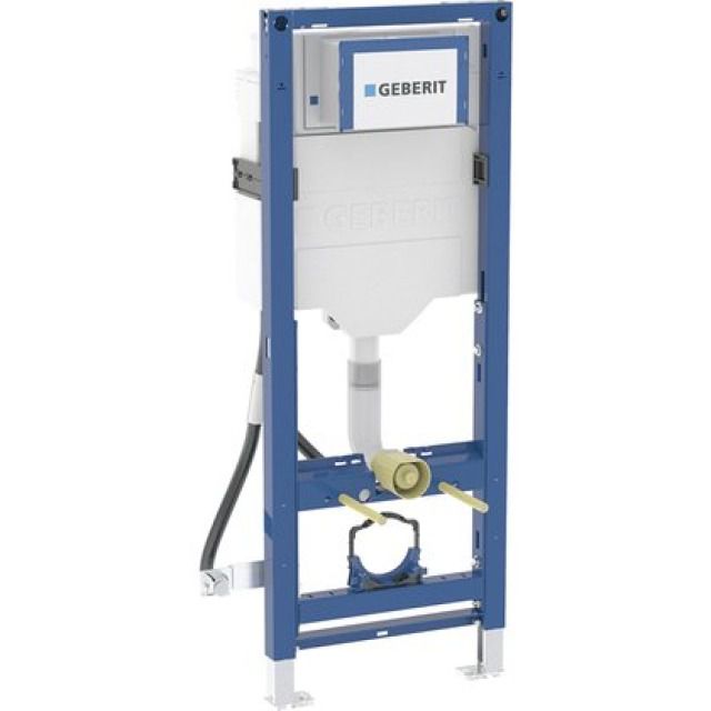 Wandklosettelement Geberit
Duofix Sigma
Höhe 112 cm, Breite 42,5 cm
Einbauspülkasten für
Betätigung von vorne, Spülrohr
Montagerahmen, Regulierventil - 1/2", Füsse verstellbar,
Leerrohr für Wasseranschluss
Dusch-Klosett Sitz
für barrierenfreies Bauen