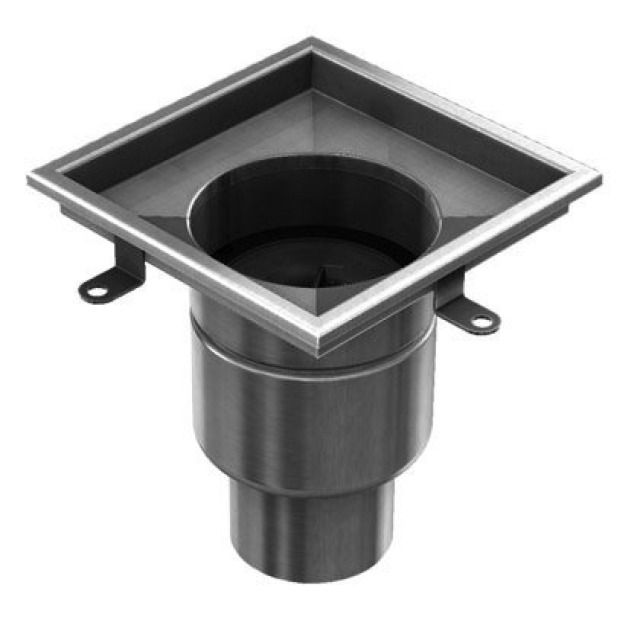 ACO BODENAB. SENKR. INOX EINT.
416532 MIT HALTERAND DN 100