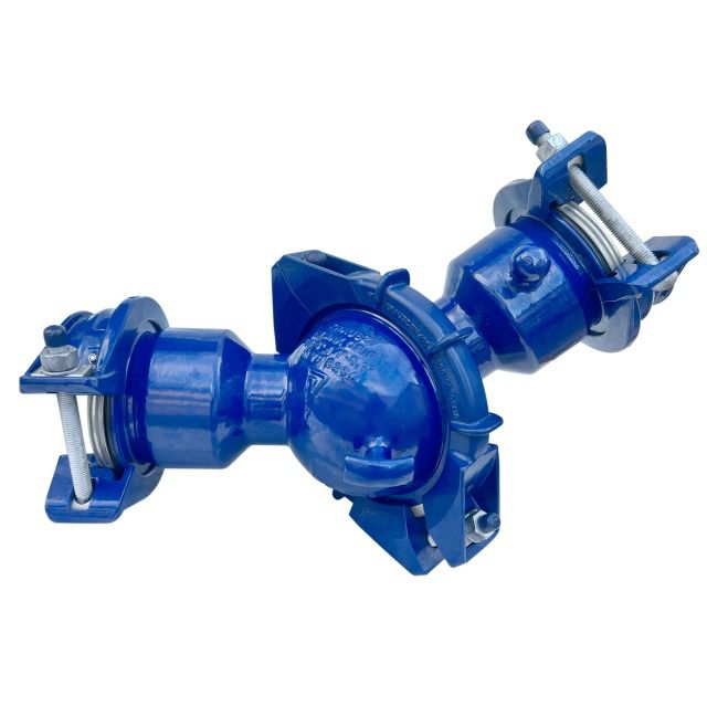 HYMAXGRIP FLEX MIT DREHGELENK
6017.322  DN300  0-90°  322-340MM